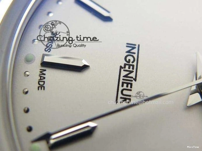 MIROTIME 0814 Ingeniuer St.Laurens SS White Dial MK 1:1 Best Edition On Black Leather Strap A Youthful 7363